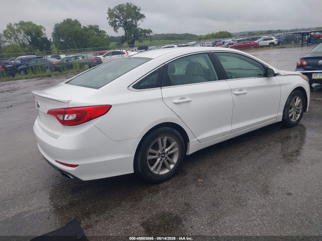 2016 Hyundai Sonata Se მანქანა იყიდება აუქციონზე, vin: 5NPE24AF0GH354947, აუქციონის ნომერი: 45883866
