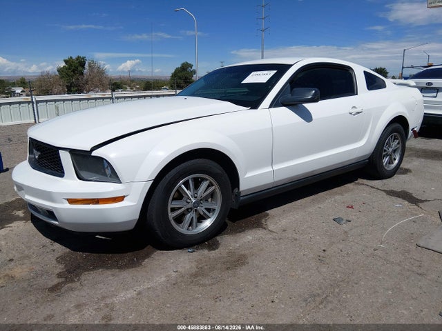 45883883 :رقم المزاد ، 1ZVFT80N355118319 vin ، 2005 Ford Mustang V6 Deluxe/v6 Premium مزاد بيع