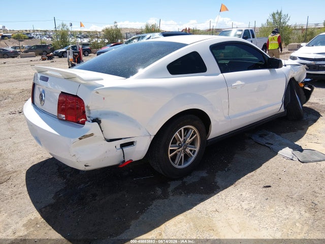 45883883 :رقم المزاد ، 1ZVFT80N355118319 vin ، 2005 Ford Mustang V6 Deluxe/v6 Premium مزاد بيع