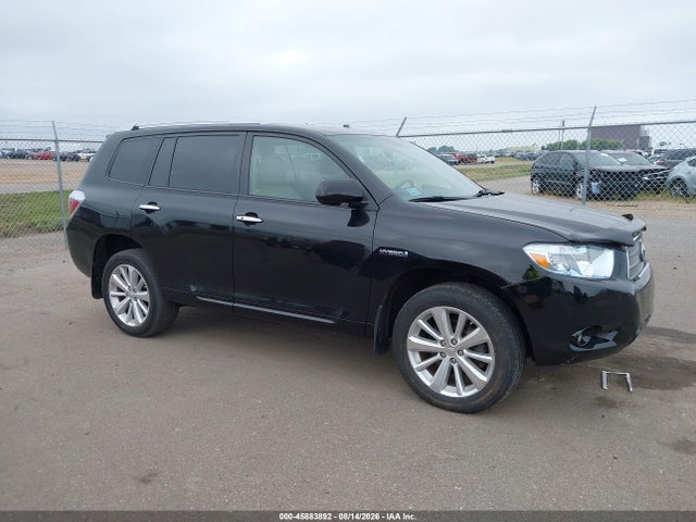 2010 Toyota Highlander Hybrid Limited V6 მანქანა იყიდება აუქციონზე, vin: JTEJW3EH9A2043644, აუქციონის ნომერი: 45883892