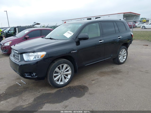 2010 Toyota Highlander Hybrid Limited V6 მანქანა იყიდება აუქციონზე, vin: JTEJW3EH9A2043644, აუქციონის ნომერი: 45883892