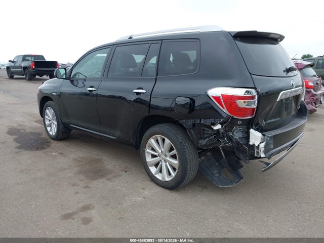 2010 Toyota Highlander Hybrid Limited V6 მანქანა იყიდება აუქციონზე, vin: JTEJW3EH9A2043644, აუქციონის ნომერი: 45883892
