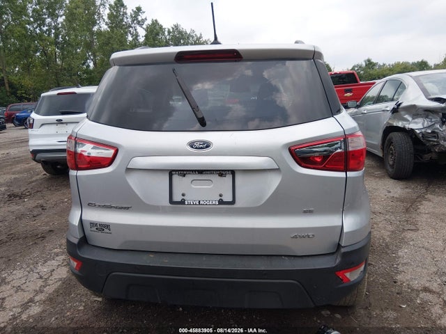 45883905 :رقم المزاد ، MAJ6S3GL3MC456154 vin ، 2021 Ford Ecosport Se مزاد بيع