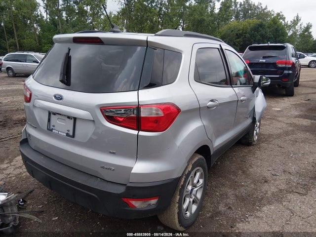 45883905 :رقم المزاد ، MAJ6S3GL3MC456154 vin ، 2021 Ford Ecosport Se مزاد بيع