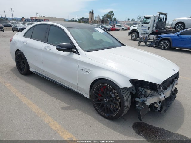 45883907 :رقم المزاد ، 55SWF8HB5JU259792 vin ، 2018 Mercedes-benz Amg C 63 S مزاد بيع