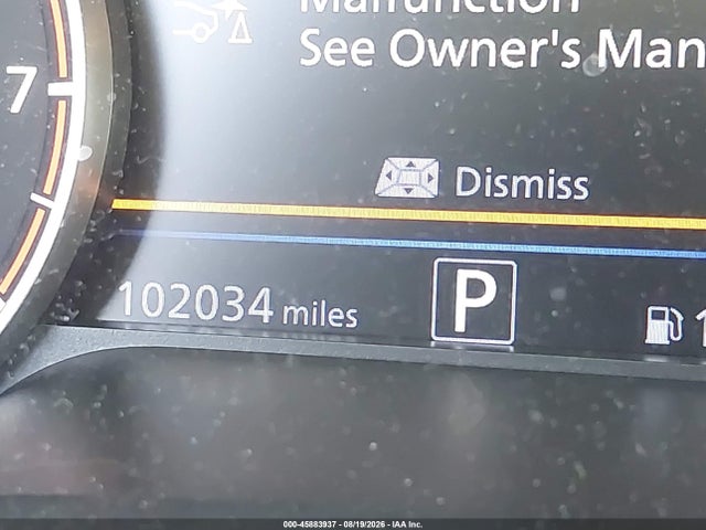 2019 Nissan Altima 2.5 Sl მანქანა იყიდება აუქციონზე, vin: 1N4BL4EW4KN305002, აუქციონის ნომერი: 45883937