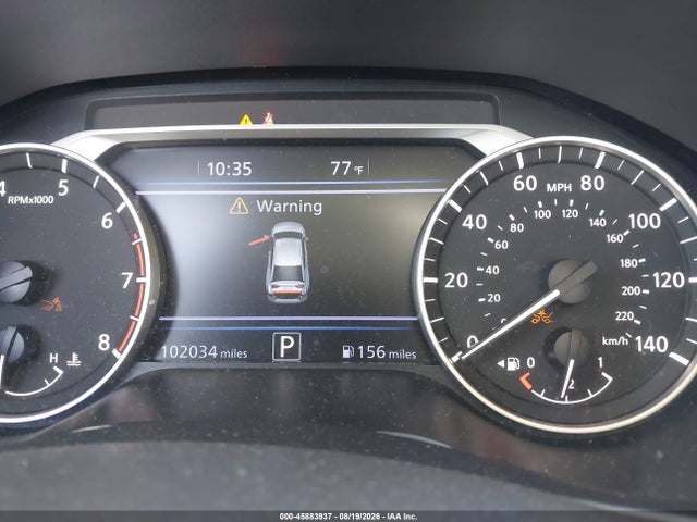 2019 Nissan Altima 2.5 Sl მანქანა იყიდება აუქციონზე, vin: 1N4BL4EW4KN305002, აუქციონის ნომერი: 45883937