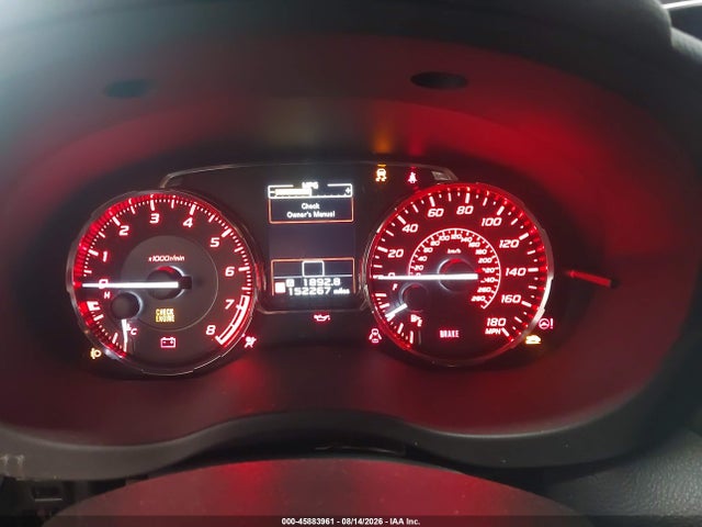 Aukcja sprzedaży 2015 Subaru Wrx Limited, vin: JF1VA1G64F9828436, numer aukcji: 45883961