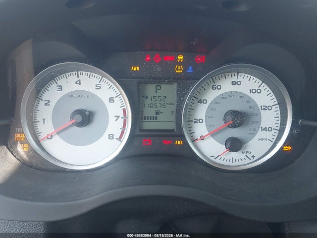 45883984 :رقم المزاد ، JF1GJAA62EH007308 vin ، 2014 Subaru Impreza 2.0i مزاد بيع