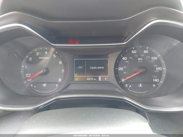 Aukcja sprzedaży 2022 Chevrolet Trailblazer Fwd Lt, vin: KL79MPS22NB118143, numer aukcji: 45883990
