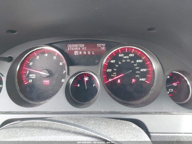 45883993 :رقم المزاد ، 1GKLRMED6AJ149860 vin ، 2010 Gmc Acadia Slt-1 مزاد بيع