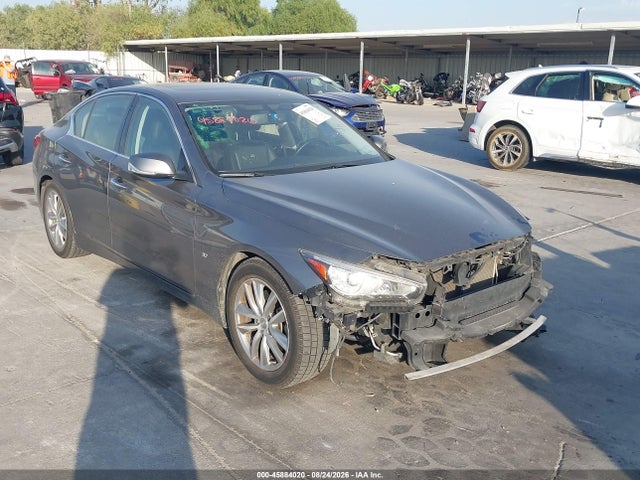 45884020 :رقم المزاد ، JN1BV7AP4EM693141 vin ، 2014 Infiniti Q50 Premium مزاد بيع