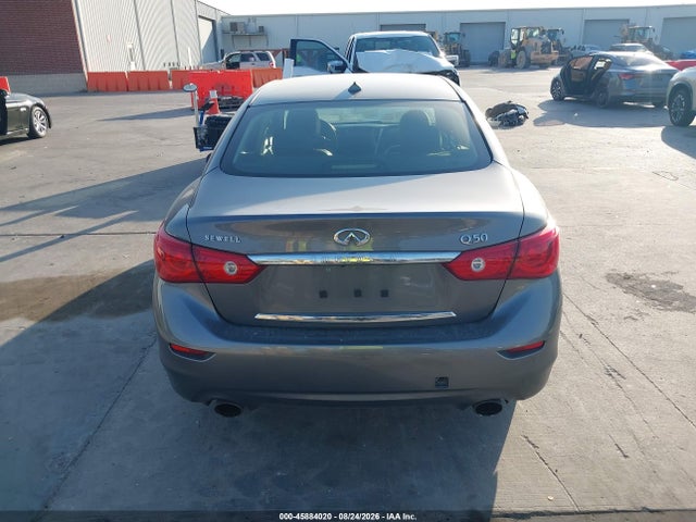 45884020 :رقم المزاد ، JN1BV7AP4EM693141 vin ، 2014 Infiniti Q50 Premium مزاد بيع