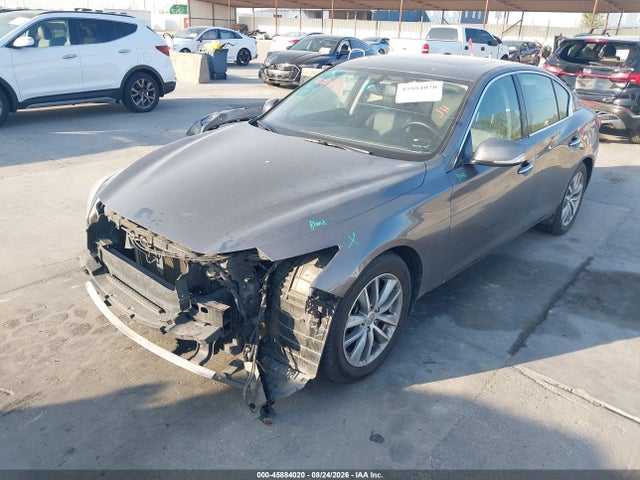 45884020 :رقم المزاد ، JN1BV7AP4EM693141 vin ، 2014 Infiniti Q50 Premium مزاد بيع