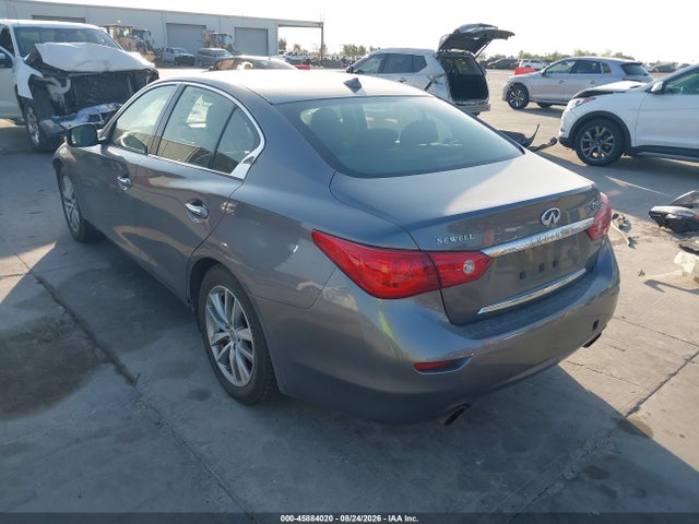 45884020 :رقم المزاد ، JN1BV7AP4EM693141 vin ، 2014 Infiniti Q50 Premium مزاد بيع