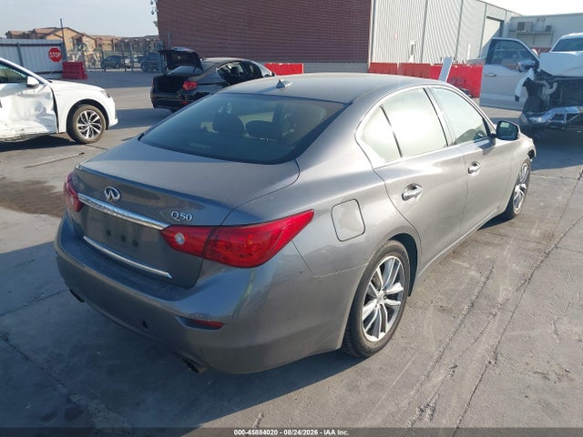 45884020 :رقم المزاد ، JN1BV7AP4EM693141 vin ، 2014 Infiniti Q50 Premium مزاد بيع