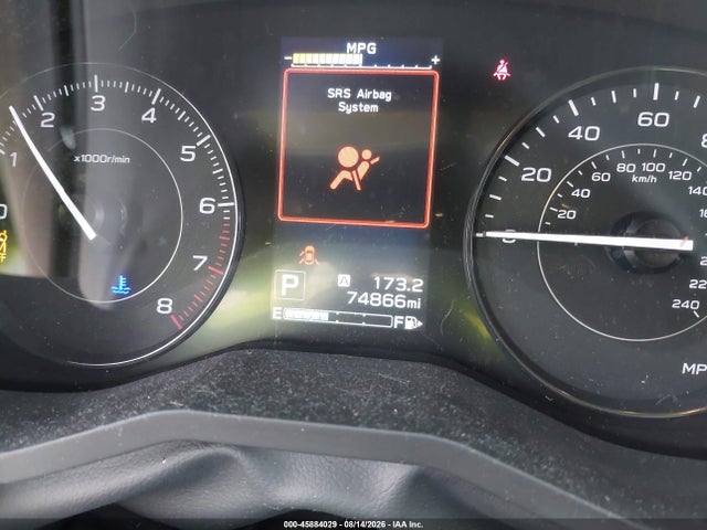 45884029 :رقم المزاد ، 4S3GTAB69K3752200 vin ، 2019 Subaru Impreza 2.0i مزاد بيع