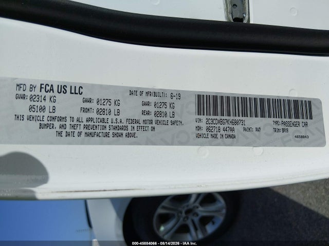 Dodge Charger Sxt Rwd 2019 2C3CDXBG7KH680731 Image 9