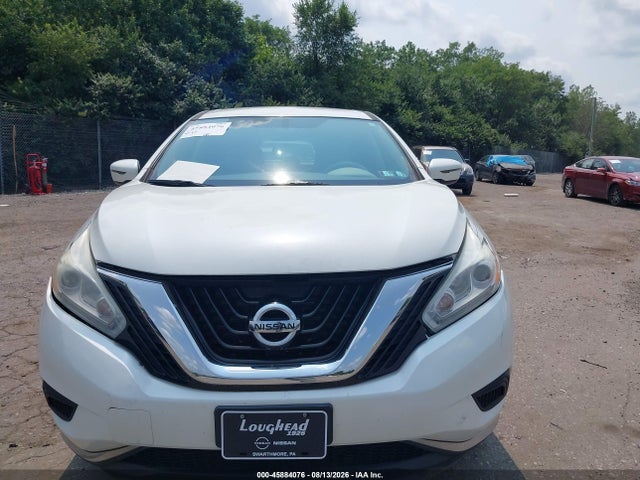 Продаж на аукціоні авто 2016 Nissan Murano S, vin: 5N1AZ2MH6GN126376, номер лоту: 45884076