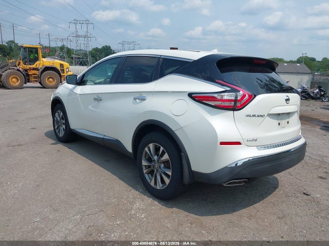Продаж на аукціоні авто 2016 Nissan Murano S, vin: 5N1AZ2MH6GN126376, номер лоту: 45884076