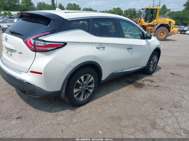 Продаж на аукціоні авто 2016 Nissan Murano S, vin: 5N1AZ2MH6GN126376, номер лоту: 45884076