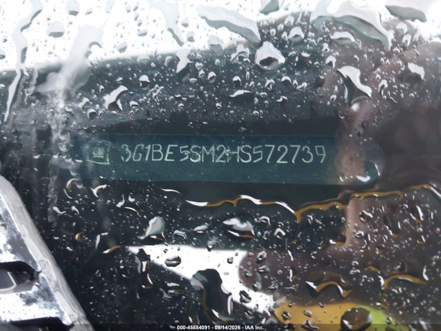 45884091 :رقم المزاد ، 3G1BE5SM2HS572739 vin ، 2017 Chevrolet Cruze Lt Auto مزاد بيع
