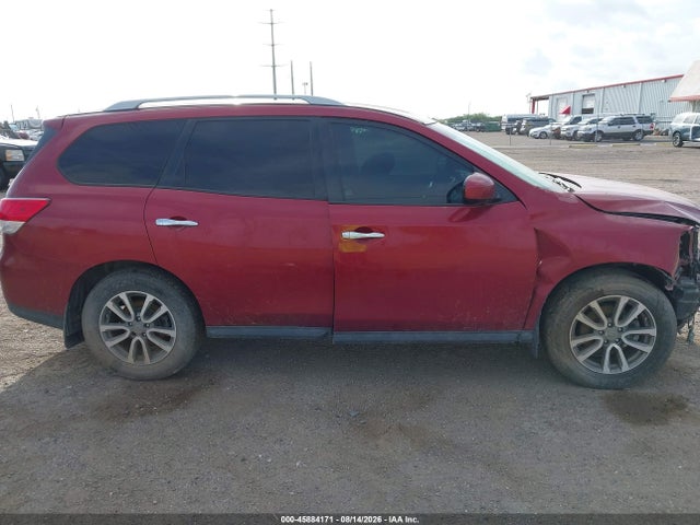 2015 Nissan Pathfinder S მანქანა იყიდება აუქციონზე, vin: 5N1AR2MN9FC663470, აუქციონის ნომერი: 45884171