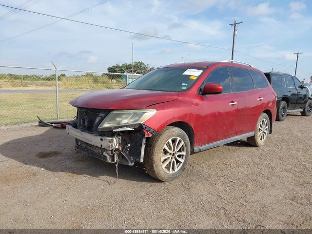 2015 Nissan Pathfinder S მანქანა იყიდება აუქციონზე, vin: 5N1AR2MN9FC663470, აუქციონის ნომერი: 45884171