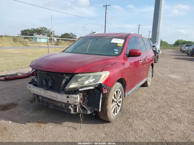 2015 Nissan Pathfinder S მანქანა იყიდება აუქციონზე, vin: 5N1AR2MN9FC663470, აუქციონის ნომერი: 45884171