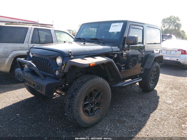 45884172 :رقم المزاد ، 1C4AJWAG7GL103862 vin ، 2016 Jeep Wrangler Willys Wheeler مزاد بيع