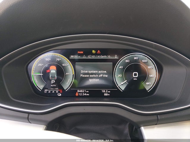 45884226 :رقم المزاد ، WA1E2AFY9M2045459 vin ، 2021 Audi Q5 Premium Plus 55 Tfsi E Quattro S Tronic مزاد بيع