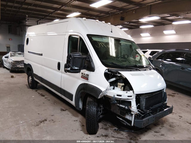 45884261 :رقم المزاد ، 3C6MRVHG6ME532797 vin ، 2021 Ram Promaster 3500 High Roof 159 Wb مزاد بيع