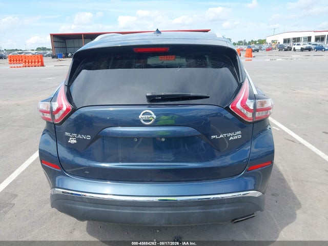 Продажа на аукционе авто 2015 Nissan Murano Platinum, vin: 5N1AZ2MH6FN242031, номер лота: 45884262
