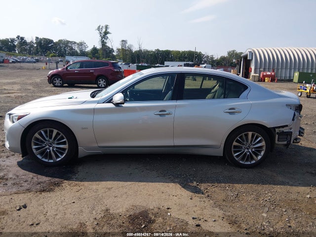 Продаж на аукціоні авто 2019 Infiniti Q50 3.0t Luxe, vin: JN1EV7AR4KM556436, номер лоту: 45884267