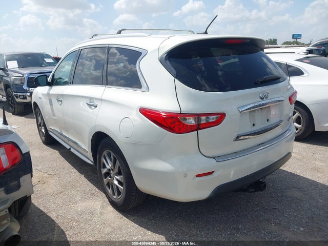 Aukcja sprzedaży 2014 Infiniti Qx60 Hybrid, vin: 5N1CL0MM9EC545214, numer aukcji: 45884345