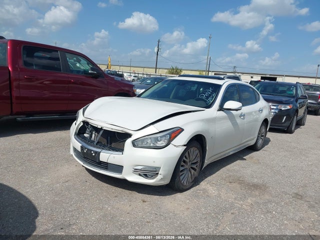 2015 Infiniti Q70l 3.7x მანქანა იყიდება აუქციონზე, vin: JN1BY1PR5FM831865, აუქციონის ნომერი: 45884361