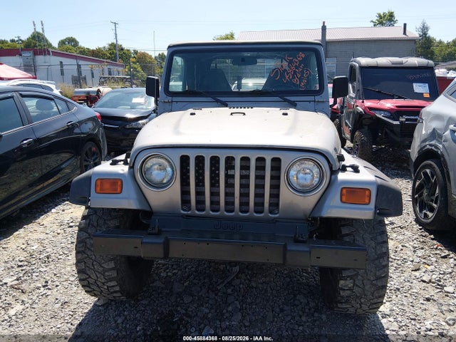 45884368 :رقم المزاد ، 1J4FA49S81P343953 vin ، 2001 Jeep Wrangler Sport مزاد بيع