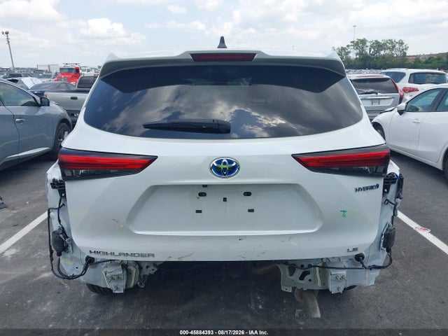 Продажа на аукционе авто 2023 Toyota Highlander Hybrid Le, vin: 5TDBBRCH3PS108225, номер лота: 45884393