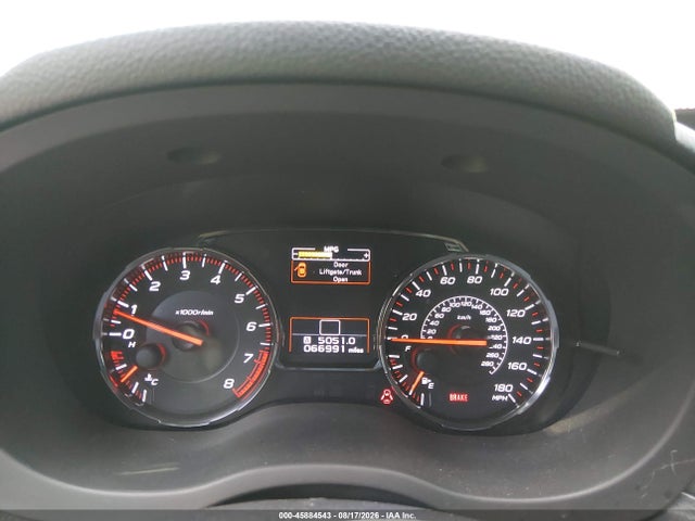 2021 Subaru Wrx Limited მანქანა იყიდება აუქციონზე, vin: JF1VA1J69M9800282, აუქციონის ნომერი: 45884543