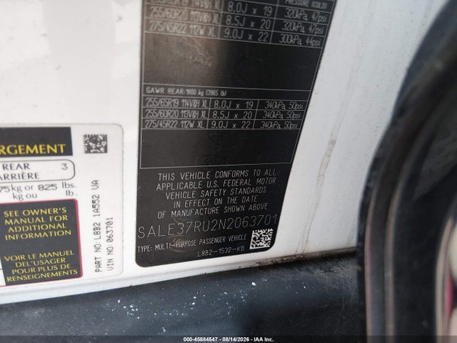 SALE37RU2N2063701 Land Rover Defender 110 X-dynamic Hse