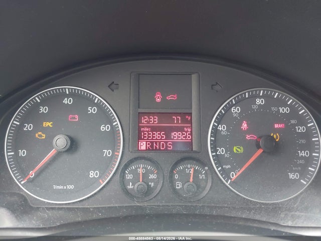 45884563 :رقم المزاد ، WVWBA71KX8W136014 vin ، 2008 Volkswagen Rabbit S مزاد بيع
