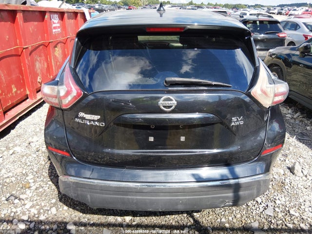 2016 Nissan Murano Platinum/s/sl/sv მანქანა იყიდება აუქციონზე, vin: 5N1AZ2MH4GN151731, აუქციონის ნომერი: 45884589