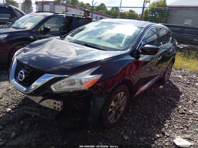 2016 Nissan Murano Platinum/s/sl/sv მანქანა იყიდება აუქციონზე, vin: 5N1AZ2MH4GN151731, აუქციონის ნომერი: 45884589