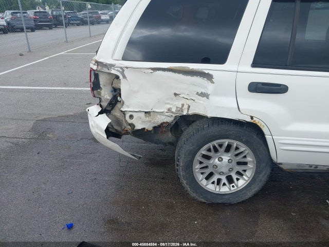 Продажа на аукционе авто 2002 Jeep Grand Cherokee Laredo, vin: 1J4GW48S02C252420, номер лота: 45884594