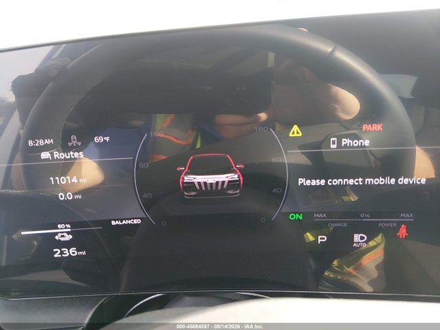 45884597 :رقم المزاد ، WA114BGF7SA032966 vin ، 2025 Audi Q6 E-tron Premium Quattro مزاد بيع