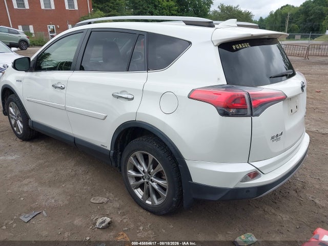 2017 Toyota Rav4 Hybrid Limited მანქანა იყიდება აუქციონზე, vin: JTMDJREV3HD079837, აუქციონის ნომერი: 45884617