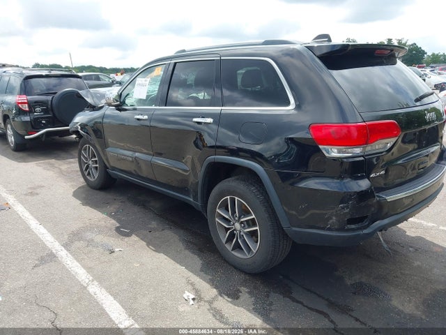 45884634 :رقم المزاد ، 1C4RJFBG4HC884438 vin ، 2017 Jeep Grand Cherokee Limited مزاد بيع