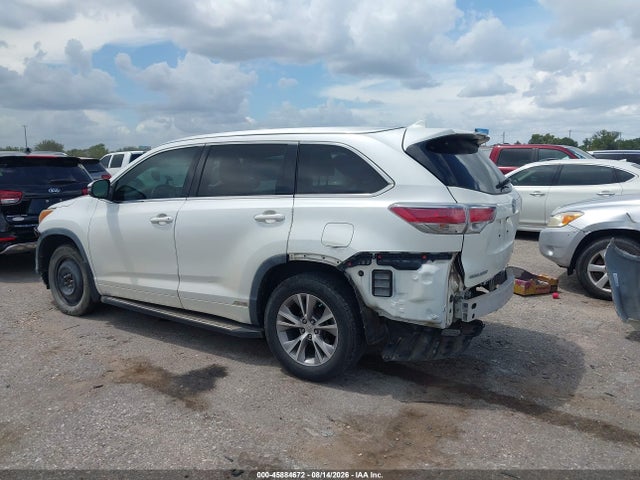 Aukcja sprzedaży 2015 Toyota Highlander Xle V6, vin: 5TDKKRFH7FS065678, numer aukcji: 45884672