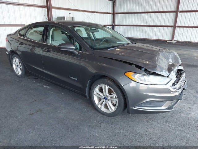Продажа на аукционе авто 2018 Ford Fusion Hybrid S, vin: 3FA6P0UU3JR273671, номер лота: 45884697