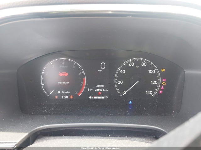 45884725 :رقم المزاد ، 2HKRS4H71RH485582 vin ، 2024 Honda Cr-v Ex-l Awd مزاد بيع